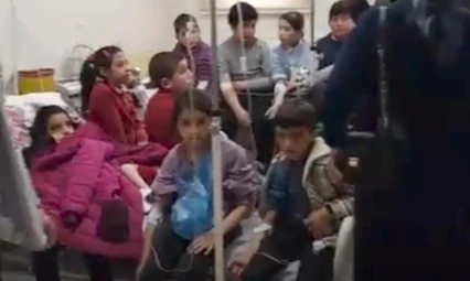 Ardahan'da 90 öğrenci zehirlenme şüphesiyle hastanelik oldu