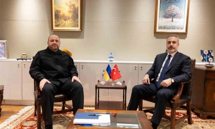 Dışişleri Bakanı Fidan, Ukrayna Ulusal Güvenlik ve Savunma Konseyi Sekreteri Umerov ile görüştü