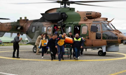 Uçak kazasında yaralı yolcunun hayati tehlikesi devam ediyor