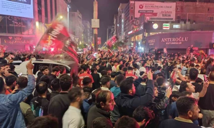 Van'da şampiyonluk coşkusu