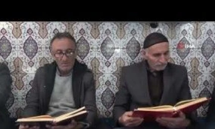 Bingöl'de 14 asırlık mukabele geleneği