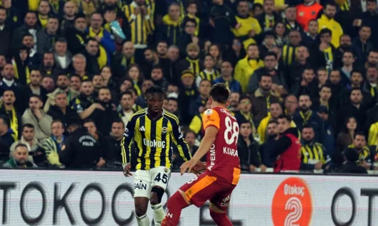 Trendyol Süper Lig: Fenerbahçe:1-Galatasaray:1