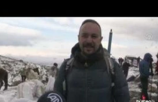 27 dağcıdan Ağrı Dağı'na zirve tırmanışı