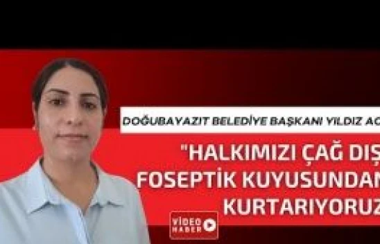 Ağrı Doğubayazıt'ta foseptik kuyusu sorunu kalmayacak.