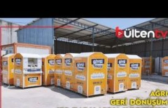 Ağrı geri dönüşüm kumbaralarına kavuşuyor