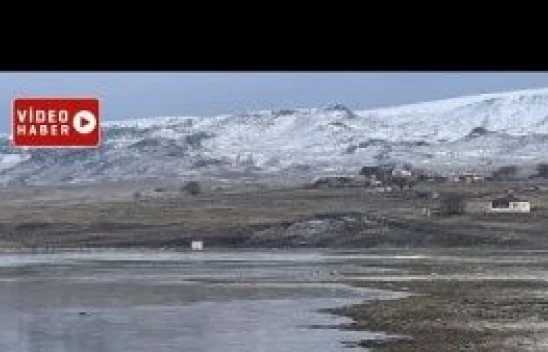 Aktaş Gölü'nü de küresel iklim felaketi vurdu