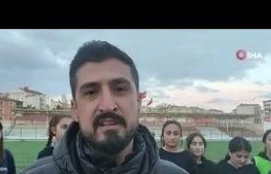 Ardahan Kura Spor Kadın Futbol Takımı antrenmanlarını sürdürüyor