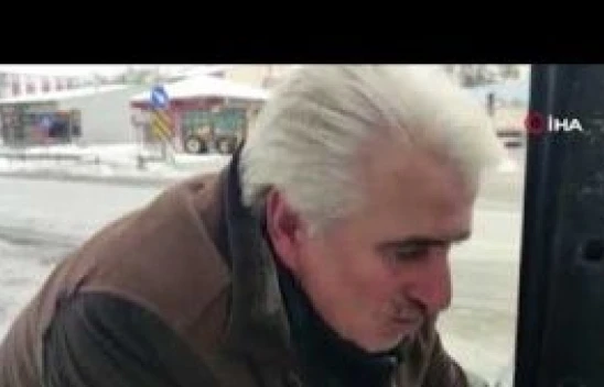 Aşkale'de onlarca araç soğuk yüzünden çalıştırılamadı