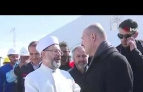 Bakan Soylu ve Diyanet İşleri Başkanı Erbaş Malatya'da