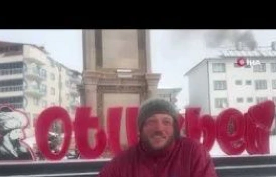 Binlerce kilometre pedal çevirdi: Dünya turunda yeni durağı Erzincan