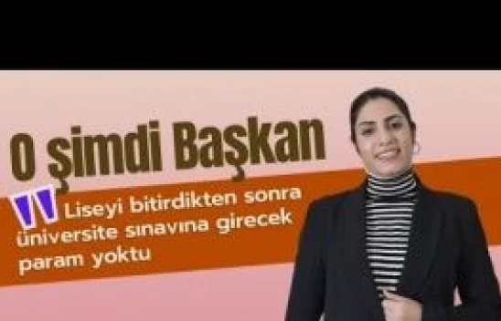 Bir zamanlar üniversite sınavına girecek parası yoktu, şimdi belediye başkanı oldu