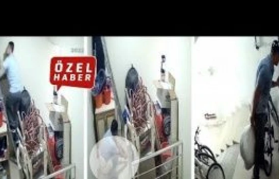 Böyle iğrenç hırsızlık görülmedi: önce çaldı, sonra tuvaletini yaptı