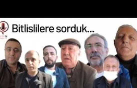 Bülten TV Bitlis sokaklarında...