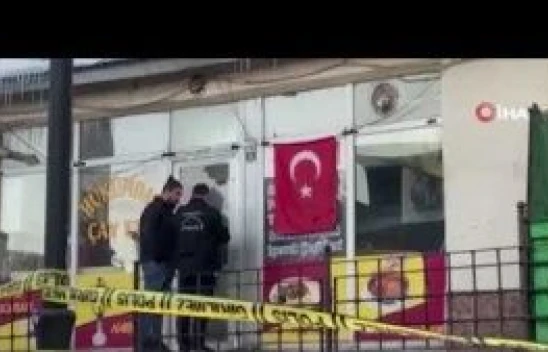 Çayevine pompalı tüfekle ateş açıp kaçtılar