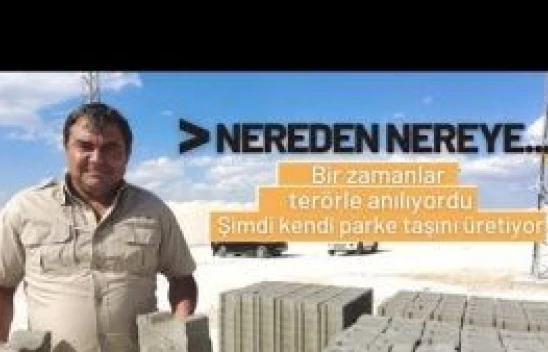 Diyadin kendi parke taşını üretiyor