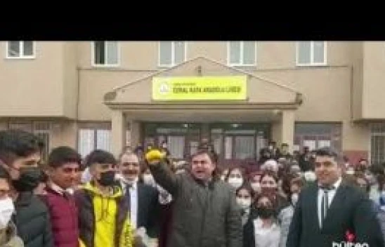 Diyadin kendi parke taşlarını kullanmaya başladı