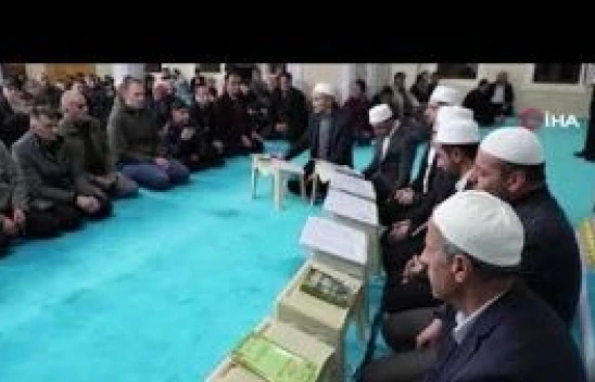 Doğu'da Berat Kandili dualarla idrak edildi