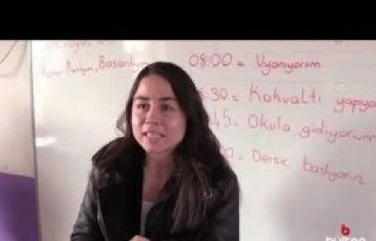 Ebru öğretmen dağ köyünün kardelenleri için tüm zorluklara göğüs geriyor