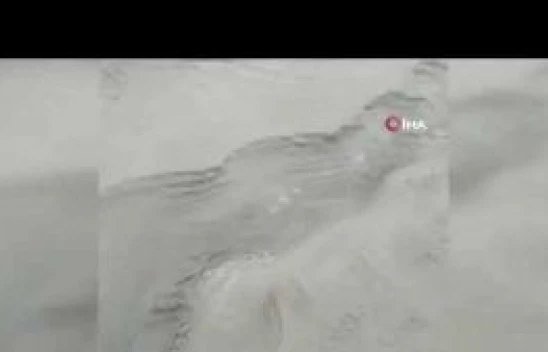 Elazığ'da fay hattındaki zemin sıvılaşması böyle görüntülendi