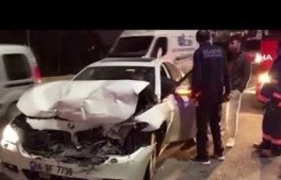 Elazığ'da trafik kazası: 2 yaralı