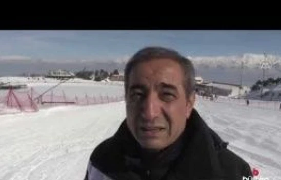 ERZİNCAN - Snowboard Alpine 2. Etap Yarışmaları başladı