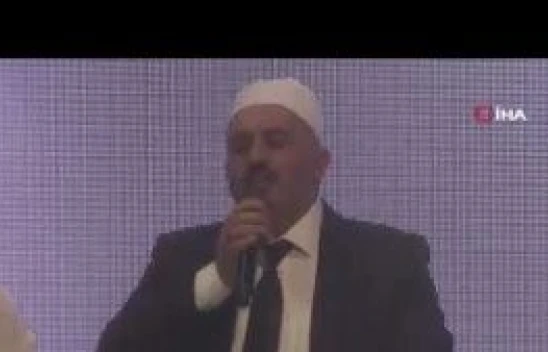 Erzurum bin bir hafız için icazet merasimi düzenlendi