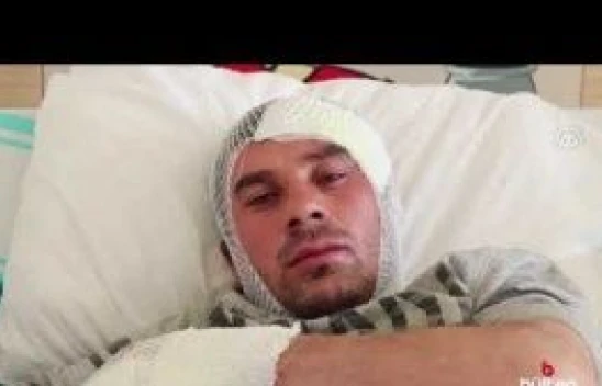 Erzurum'da fedakar çiftçi komşuları zarar görmesin diye kendini alevlerin arasına attı