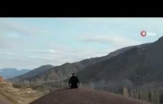 Erzurum'da Gökkuşağı Tepeleri büyüledi