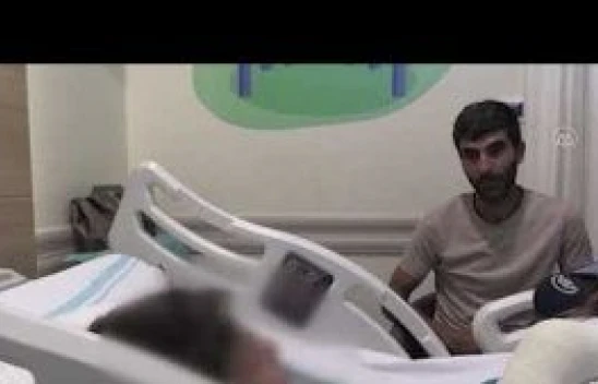 Erzurum'da internetten gördüğü deneyi uygulayan çocuk yandı