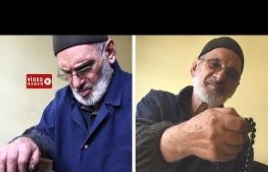 Erzurumlu Süleyman Coşkun, yarım asırdır oltu taşını tespihe dönüştürüyor