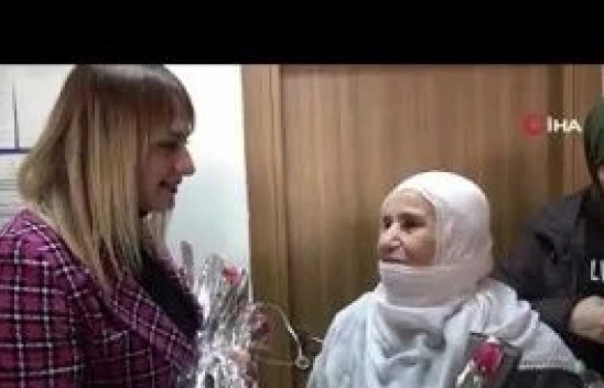 Kadınlar Günü'nde depremzedeler unutulmadı