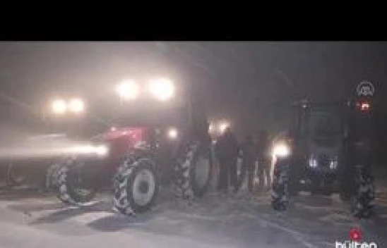 Kar ve sis nedeniyle Yahni Dağı'nda koyunlarıyla mahsur kalan çoban kurtarıldı