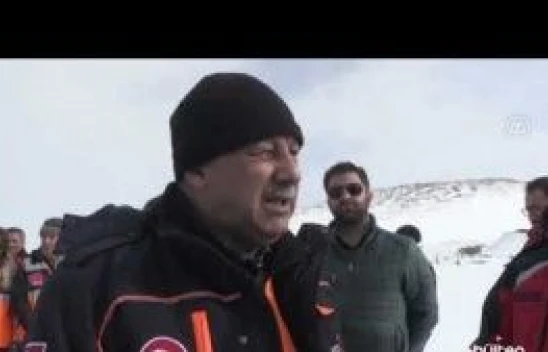 Kars'ta olası çığa AFAD ve UMKE ortak tatbikatlarla hazırlanıyor