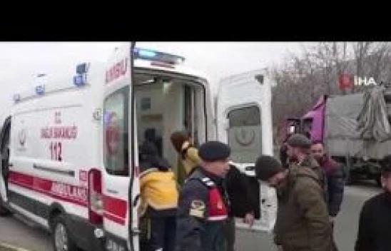 Muş Jandarma Komutan Yardımcısı Albay Ahmet Kaya ve eşi trafik kazasında yaralandı