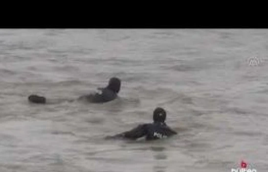 Muş'ta Karasu Nehri'ne düşen lise öğrencisini arama çalışmaları sürüyor