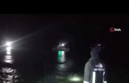 Otomobilini Van Gölü'ne süren genç kurtarıldı