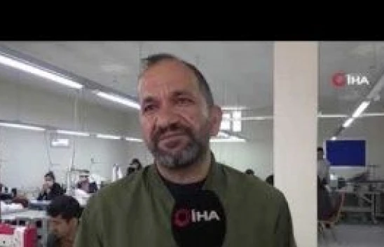 Şırnak'ta tekstil işçileri siparişlere yetişemiyor