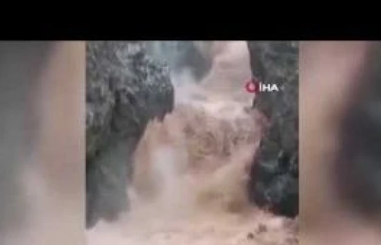 Sori Şelalesi taştı!