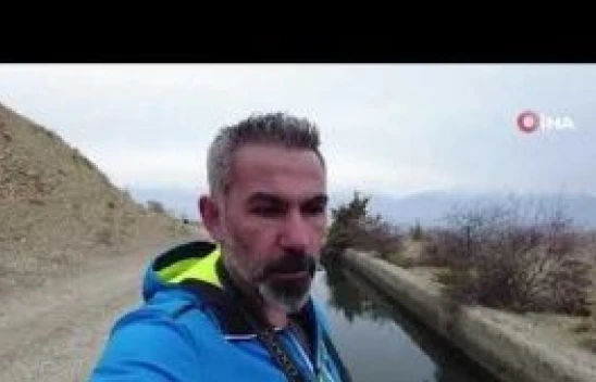 Sulama kanalına düşen vaşak telef oldu