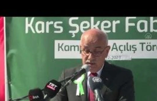 Tarım ve Orman Bakanı Vahit Kirişci, şeker alım fiyatını açıkladı