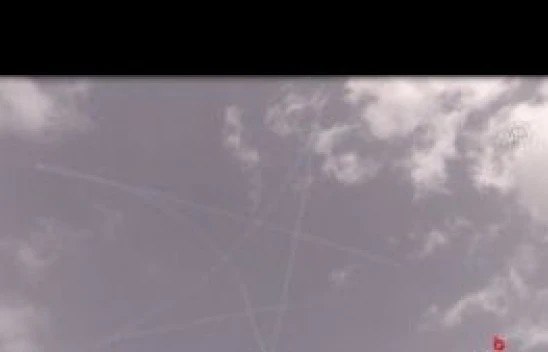 Tunceli'de Türk Yıldızları Tunceli semalarında gösteri yaptı