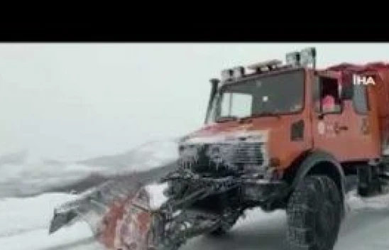 Tunceli'de zincirsiz TIR geçişlerine izin verilmiyor