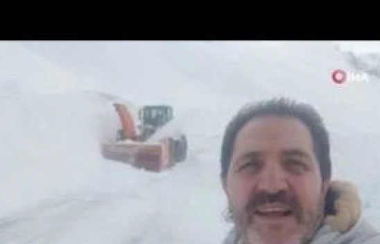 Türkiye'nin büyük bir bölümü ilkbaharı karşılarken Van'da karla mücadele sürüyor