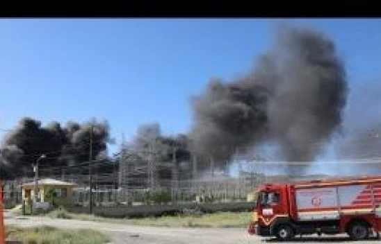 Van Başkale'de trafo merkezi yandı