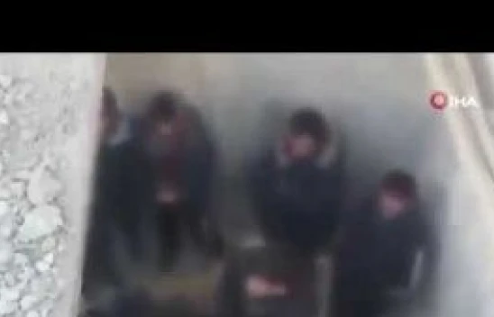 Van'da kullanılmayan su deposunda yabancı uyruklu 24 şahıs yakalandı