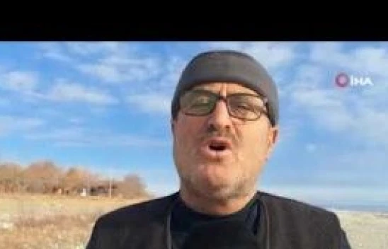 Van Gölü'nde su seviyesi düşmeye devam ediyor