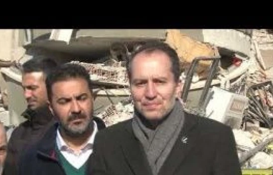 Yeniden Refah Partisi Genel Başkanı Fatih Erbakan Malatya'da incelemelerde bulundu