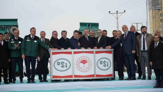2 milyar TL'lik ıslah projesinin temeli Bakan Yumaklı'nın katılımı ile atıldı