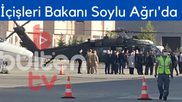 Bakan Soylu Ağrı ve Patnos'u ziyaret etti