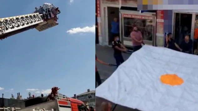 İntihar etmek isteyen genci son anda ikna ettiler